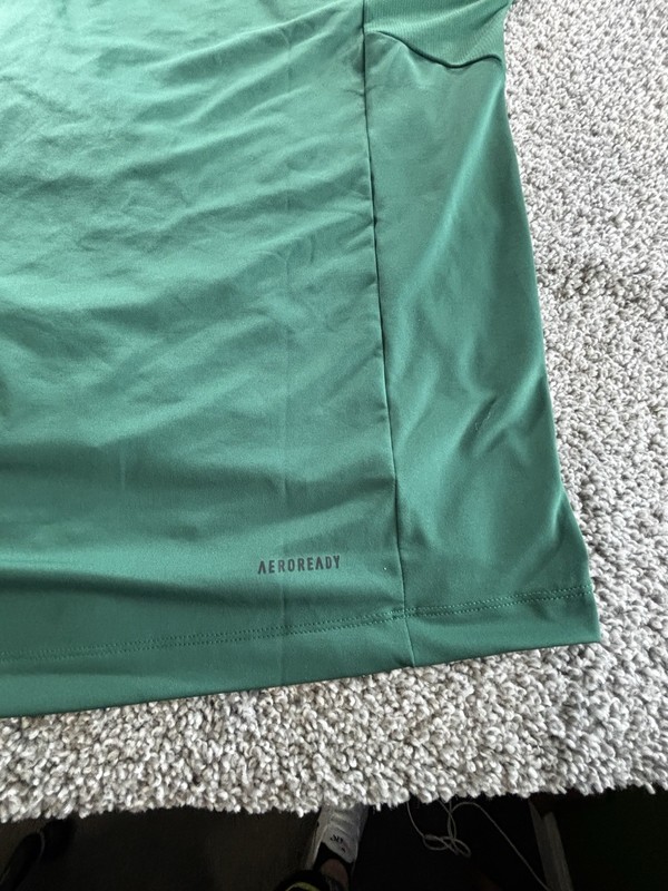 adidas Men's XL Green AEROREADY Moisture Wicking Polo Louisville Cardinals gallery