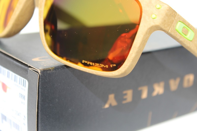 OAKLEY Holbrook POLARIZED Sunglasses Matte Stone Desert/Prizm Ruby OO9102-Y8 NEW gallery