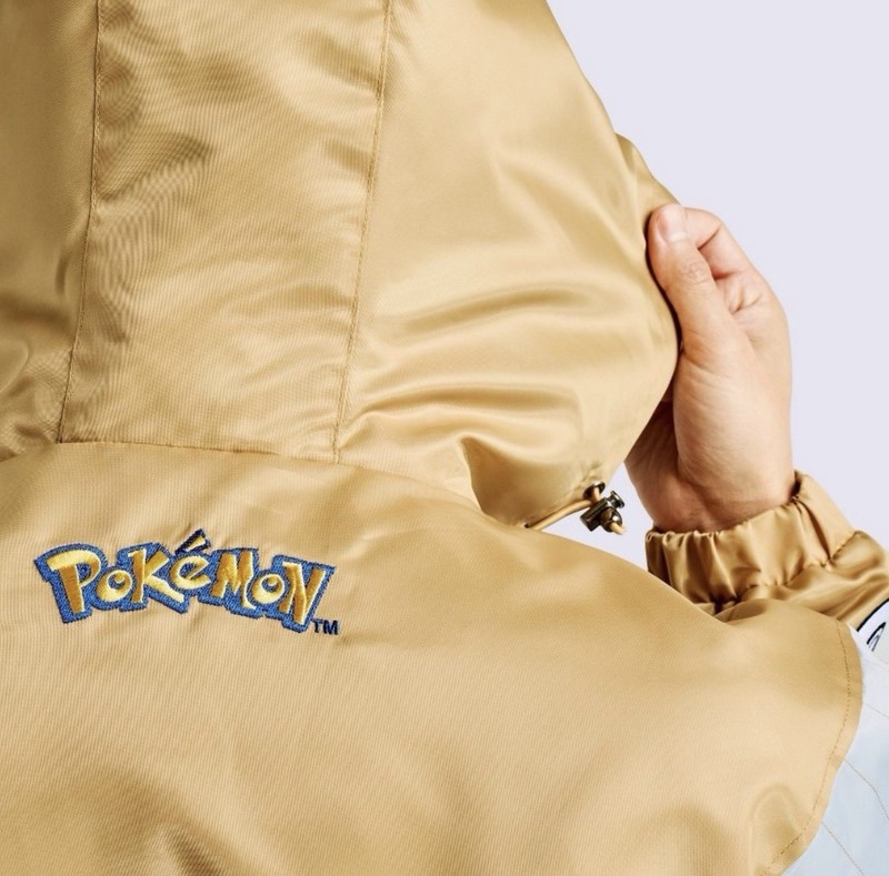 Pokemon x Target Starter Pullover Jacket Gold JOHTO Region Size SMALL gallery
