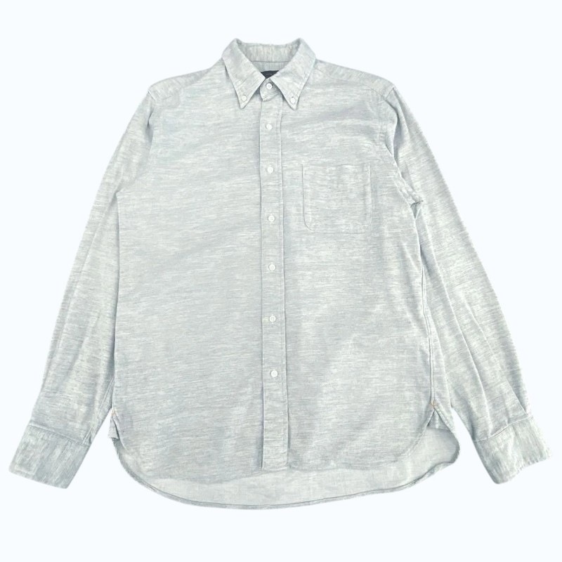 BEAMS PLUS Cotton Oxford Button Down Shirt Size M Made In Japan