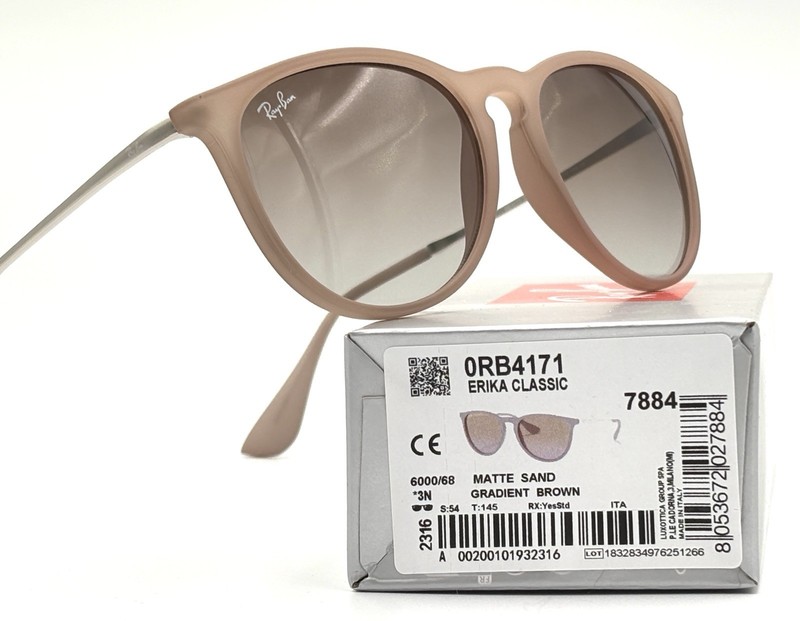Ray-Ban Sunglasses Frame RB4171 Erika 6000/68 Matte Sand Gradient 54-18-145