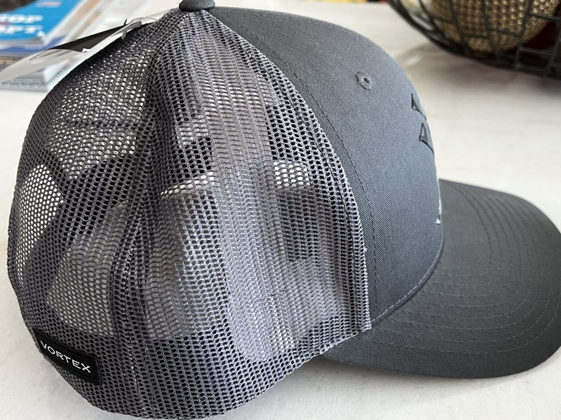 Vortex SnapBack Mesh Trucker Hat Cap Green with Camo Logo gallery