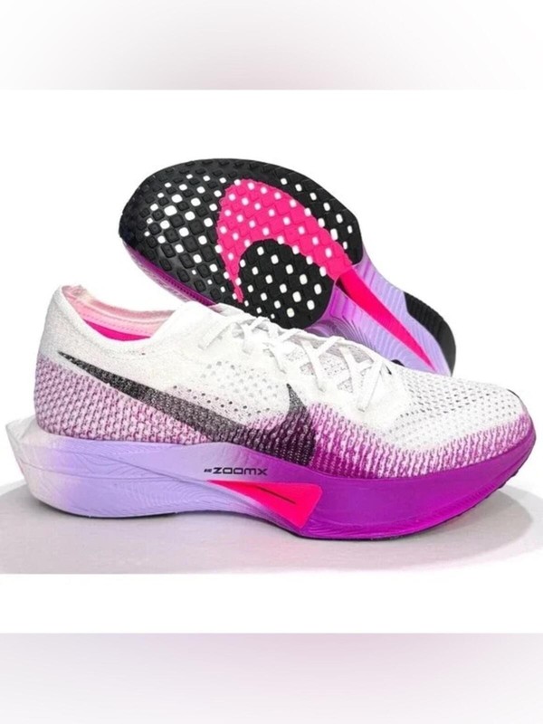 New NikeZoomX VaporFly Next% 3 ‘White Vivid” – Men’s 15