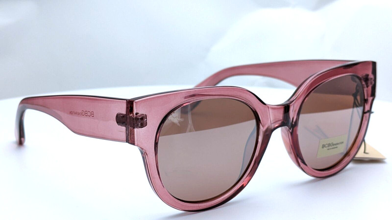 BCBGeneration BG1033 664 Crystal Rose Round Womens Sunglasses