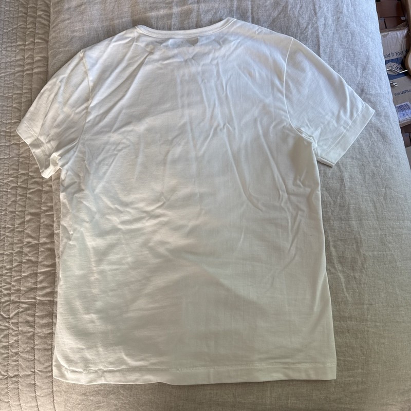 Merz B Schwann 215 T-Shirt Size 6/L, White 01, Made In Germany gallery