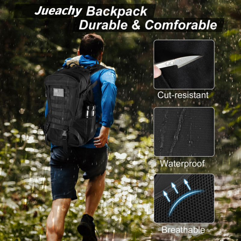 Outdoor Military Tactical Backpack Waterproof Rucksack Camping Hiking Bag gallery