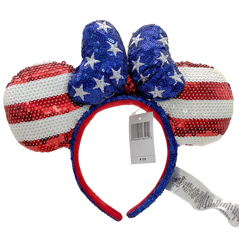 Disney Parks Mickey Minnie Mouse Ears Rapunzel Cinderella Belle Sequin Headband