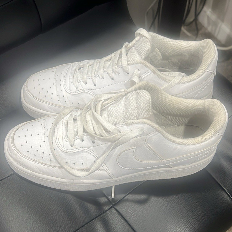 Nike Air Force 1 Low White Men’s Low Top Lace-Up Athletic Sneakers