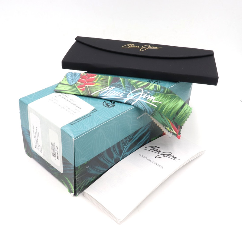 New Maui Jim SUGAR BEACH Rimless Black Sunglasses 421-02 / MJ0421S-001 $199 gallery