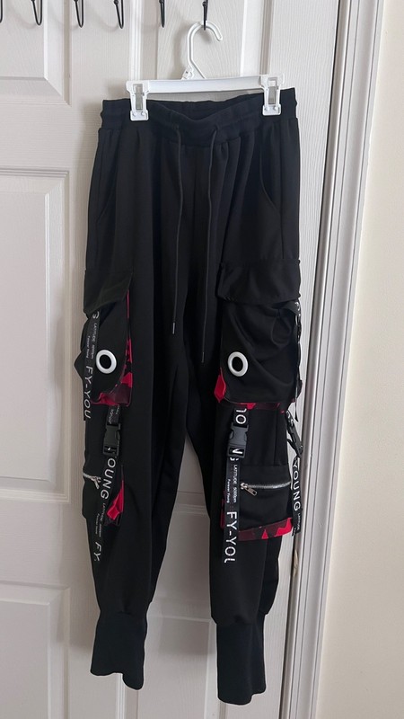Cyberpunk techwear men’s sweatpants