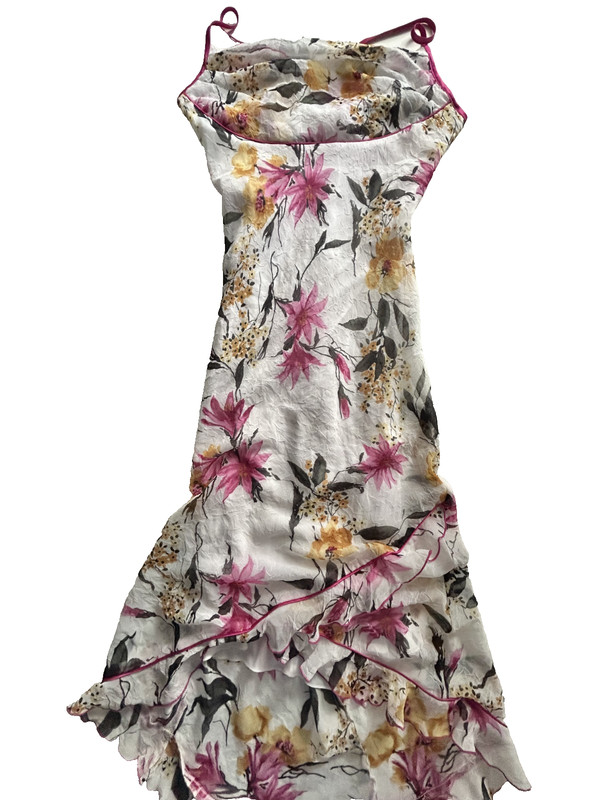 pink floral maxi dress