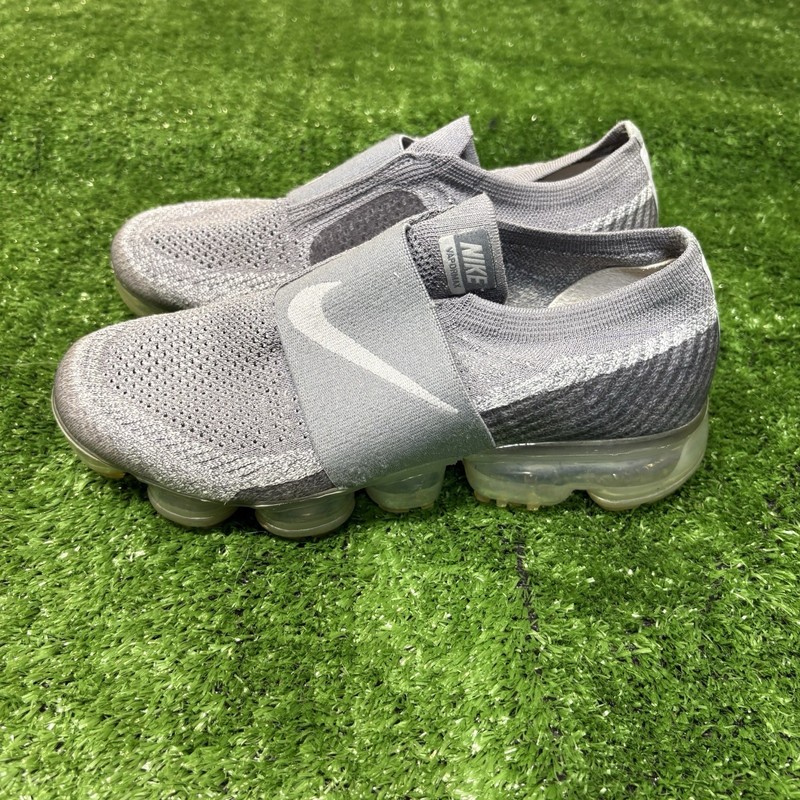 Nike Air Vapormax Moc Flyknit Cool Grey Wolf Womens Size 7 Rare AA4155-006
