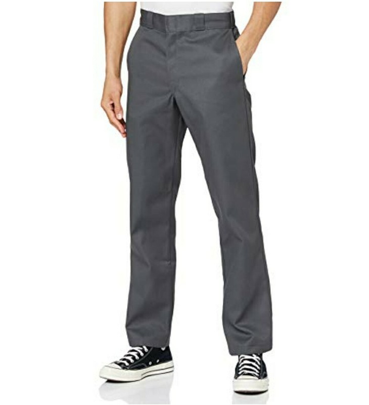 Dickies Mens Work Uniform Pants Gray khaki Beige Pockets Pick your Size