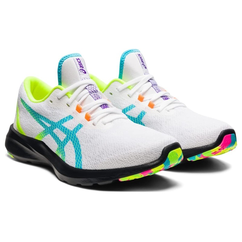 Size 11- ASICS Men's Versablast MX Running Shoes White/Aquarium