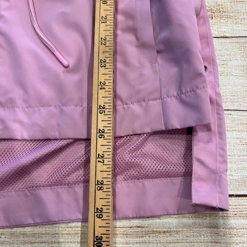 Champion C9 Womens Mauve Pink Hooded Windbreaker Jacket Mesh Hem Size M R1701 gallery