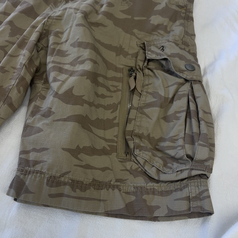 FOX Racing Shorts Cargo Brown Camo Twill Riding Biking Walking Men Sz W-30 L-11. gallery