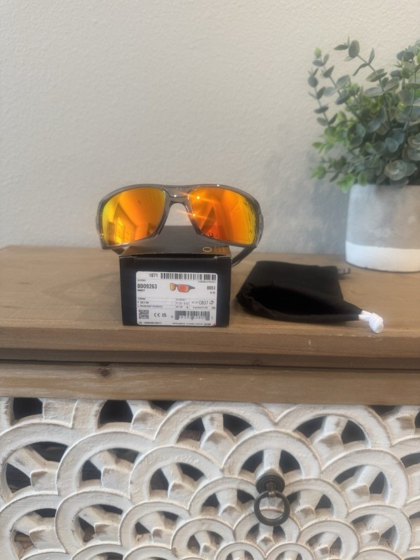 Oakley Turbine Polarized Sunglasses OO9263-5763 Grey Ink with Prizm Ruby Lens gallery