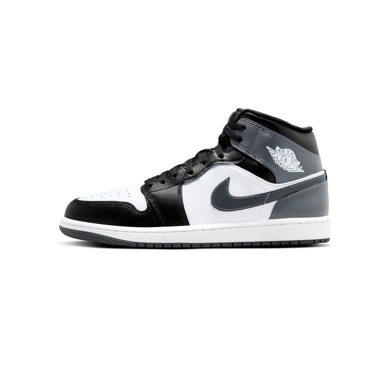 Men’s Jordan 1 Mid Black/Iron Grey-White (DQ8426 001) – 11.5