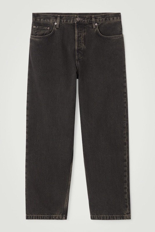 Cos Grey Jeans Men’s Size 28in Relaxed Mid Rise Straight Leg New RRP£95