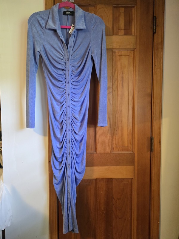 NWT Akira Long Purple Dress