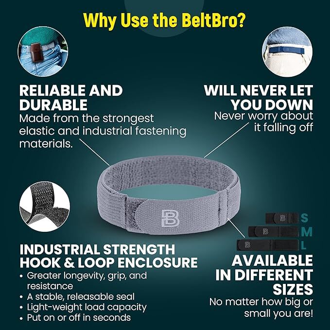BeltBro Original Pairs for Women - No Buckle Elastic Belt *OFFICIAL* gallery