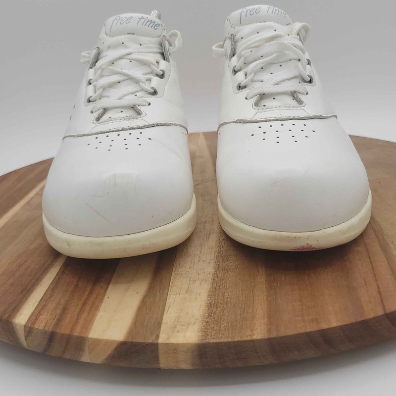 SAS Free Time Womens Size 9 Narrow White Leather Walking Orthopedic Tripad Shoes gallery
