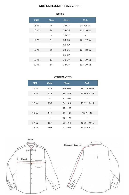 Men's Basic Dress Shirt 20 Unique Colors Size 15 1/2~20 1/2 gallery