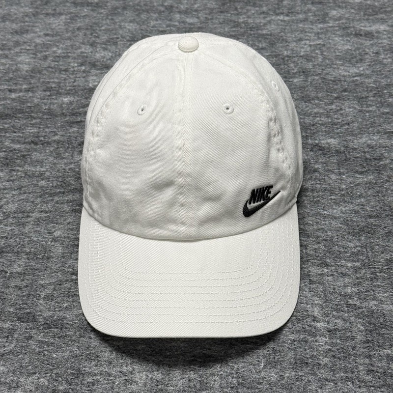 Nike Hat Heritage86 Baseball Cap Men’s Adjustable White Logo Dad Hat