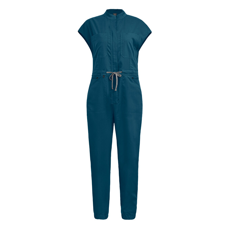 NiaaHinn Scrubs Short Sleeve Coverall Jumpsuit Women Customizated Colors XS-4XL gallery
