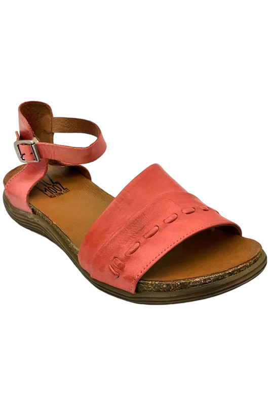 Miz Mooz Women’s Leather Ankle Strap Sandals Marabel Azalea