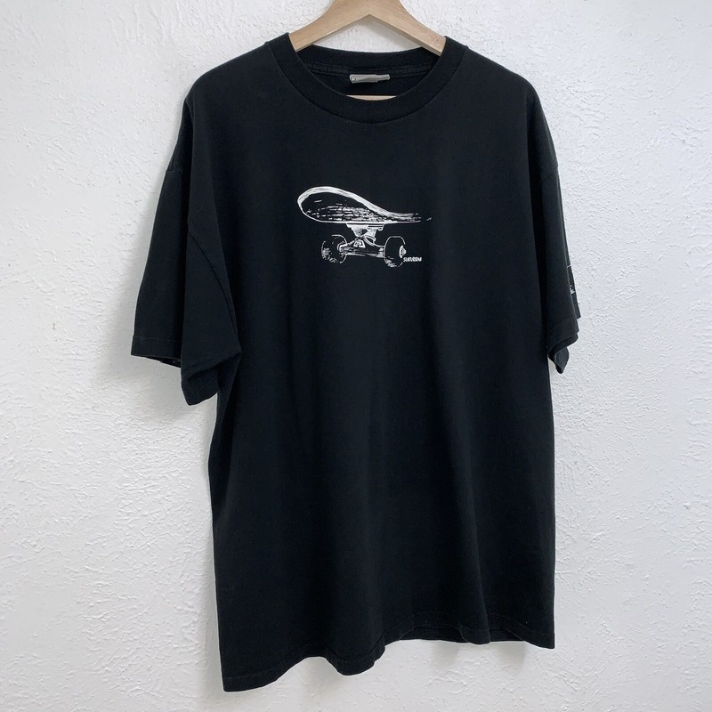 Suburban Skateboard Indie Brand Tee Black T-Shirt Short Sleeve Size Large
