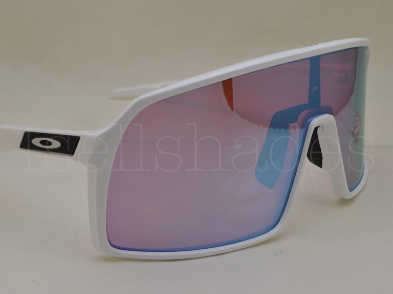 Oakley SUTRO (OO9406-22 37) Polished White with Prizm Snow Sapphire Lens gallery