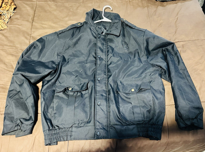 Jacket: First Class Men’s Black Waterproof Jacket (L)