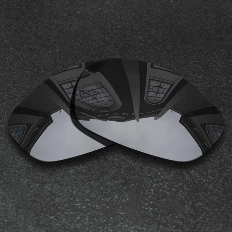 US Black Iridium Polarized Replacement Lenses For-Oakley Straight Jacket 2007