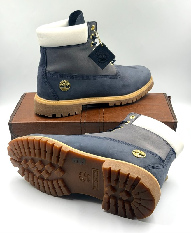Timberland Premium Navy Suede Leather Upper Boots A18OE 5040