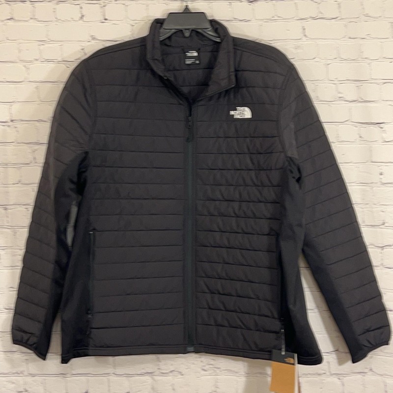 The North Face Jacket Mens XXL Black Canyonlands Hybrid Full Zip NEW $150