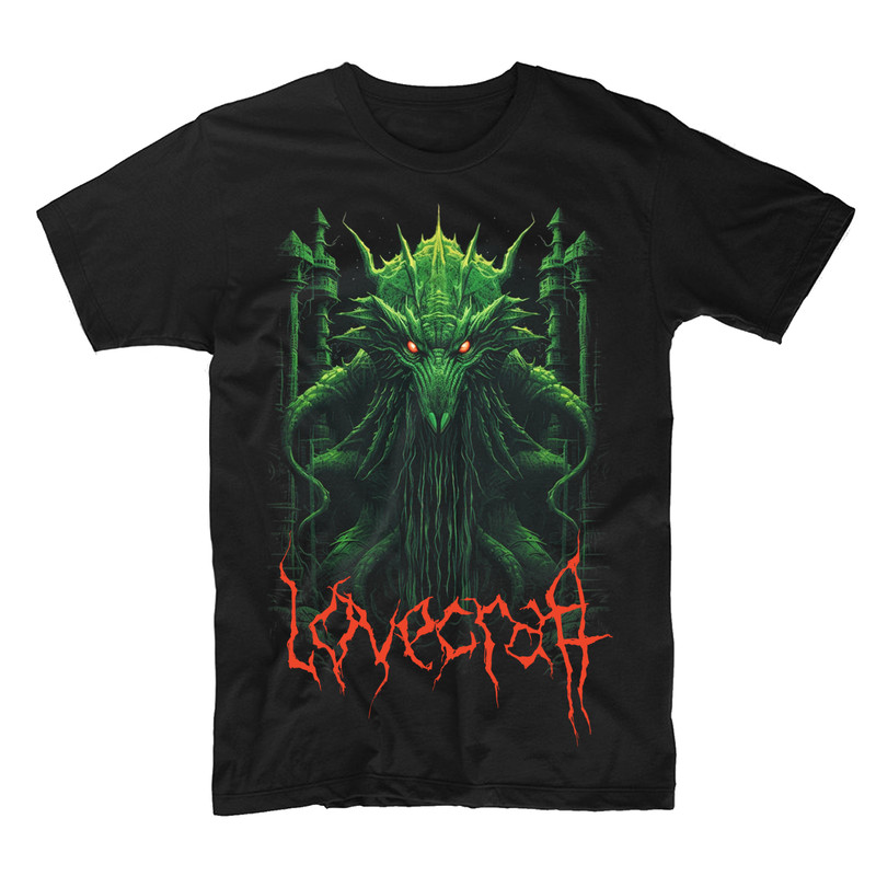 Lovecraft T-Shirt 180 GSM | Classic Fit 100% Cotton Men’s Women’s DTG Print