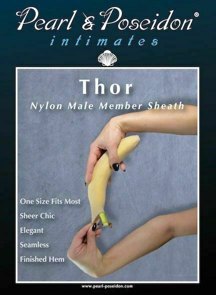 Thor – Men’s Sheer Pantyhose Nylon Member Sheath Seamless Trunk Tube