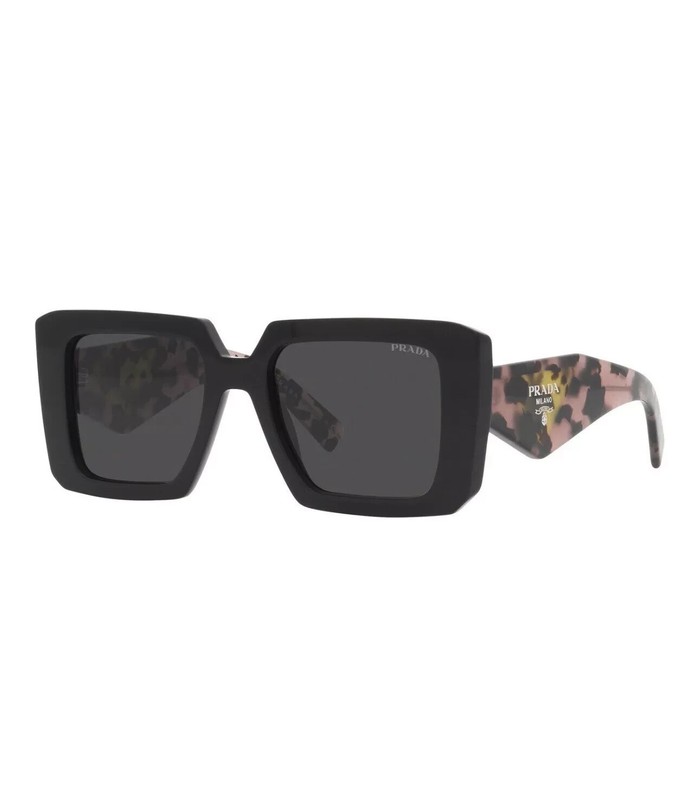 PRADA PR 23YS 1AB5S0 Black Grey Women’s 51 mm Sunglasses