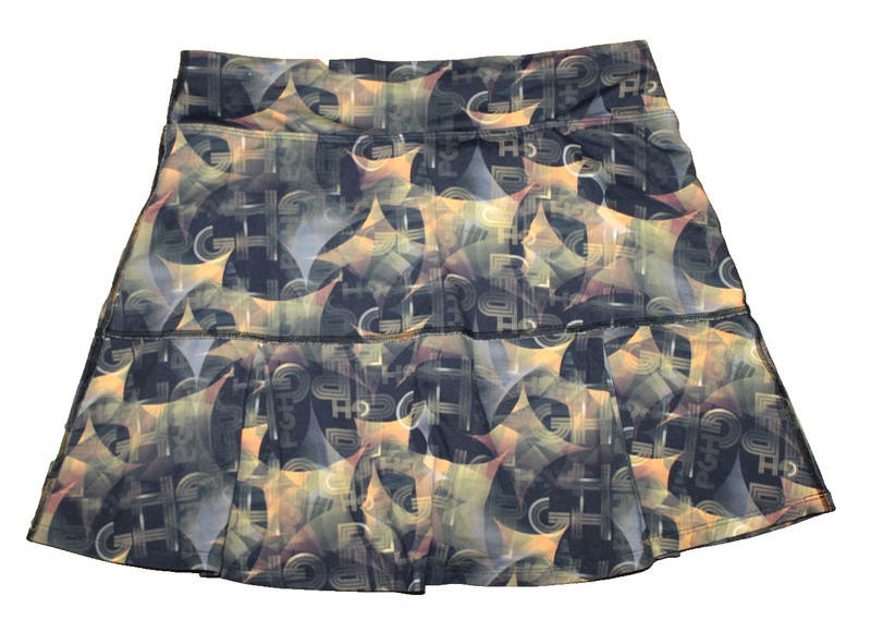 RARE Donajo Dona Jo PITTSBURGH PGH Skort Skirt Women LARGE (2) Active STEELERS gallery