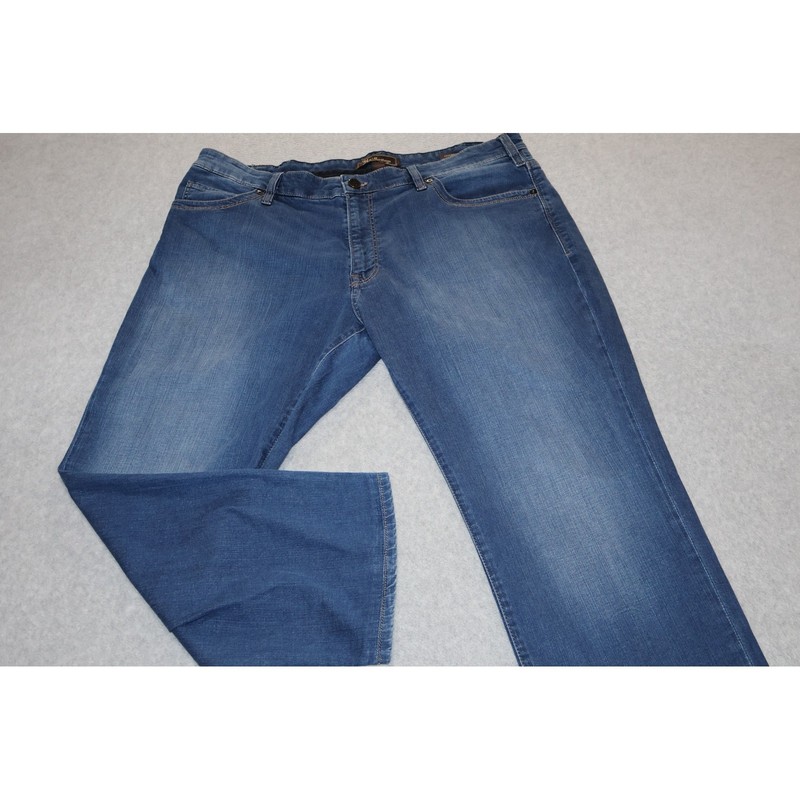 34 Heritage Charisma Jeans Mens 42×27 Short Blue Comfort-Rise Classic Cotton **