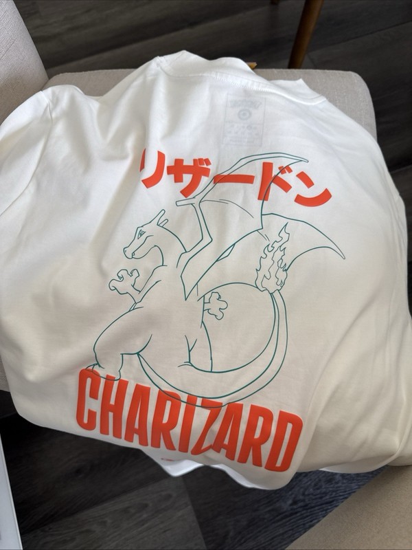Adult Charizard Graphic Short Sleeve Crewneck T-Shirt – Pokémon x Target XS gallery