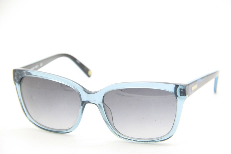 NINE WEST NW 581S 440 CLEAR BLUE GRADIENT AUTHENTIC FRAMES SUNGLASSES 56-16