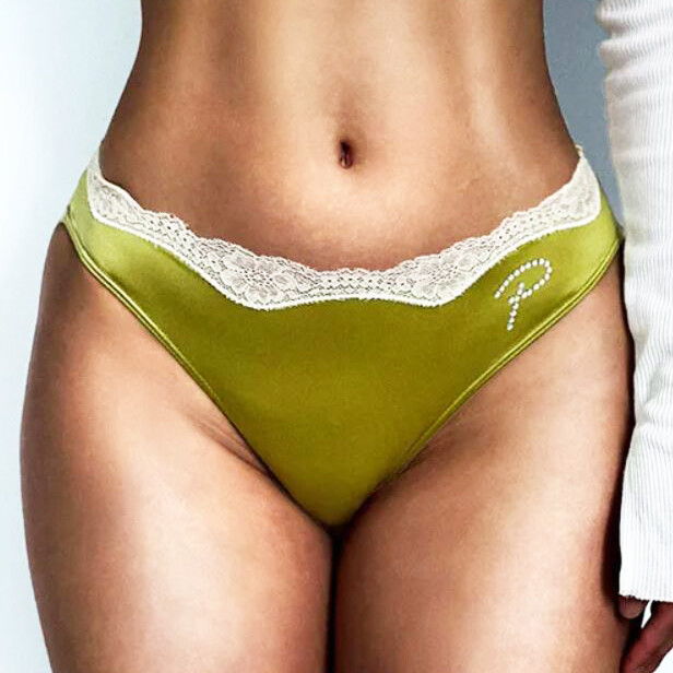 5 Pack Lot Sexy Ladies Womens Satin Panties Lingeries Lace Trim Underwear Brief gallery