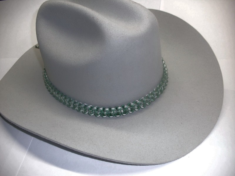 RedVex Cobra Paracord Hat Band – Cowboy Hat Band – Choose your color