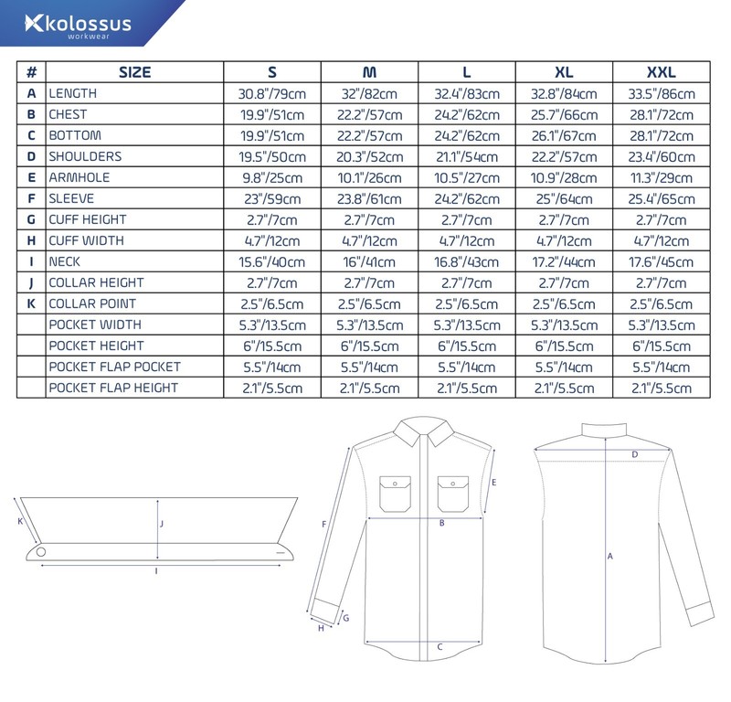 Men's Long Sleeve Durable Work and Casual Shirts gallery
