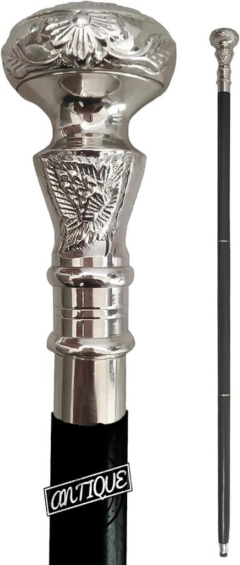 UNISEX WALKING CANE LIGHT WEIGHT SOLID WOODEN HANDMADE PORTABLE WALK CANE CASUAL