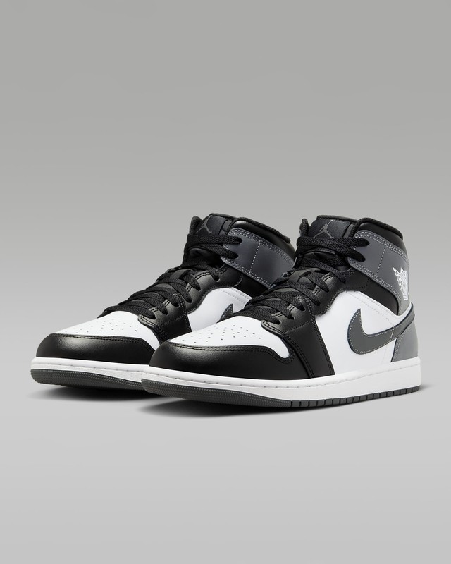 DQ8426-001 Nike Air Jordan 1 Mid Black White Iron Grey (Men’s)