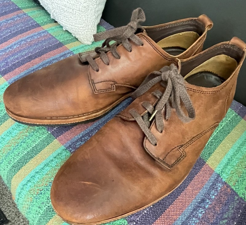 Timberland Boot Company BARDSTOWN Oxford Men 12 Brown Leather Derby PLAIN TOE gallery