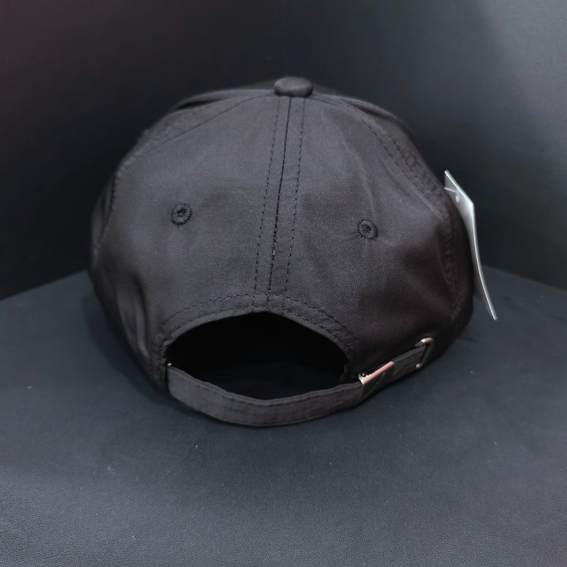 Jordan Black Adjustable Baseball Cap Metallic Black Logo gallery